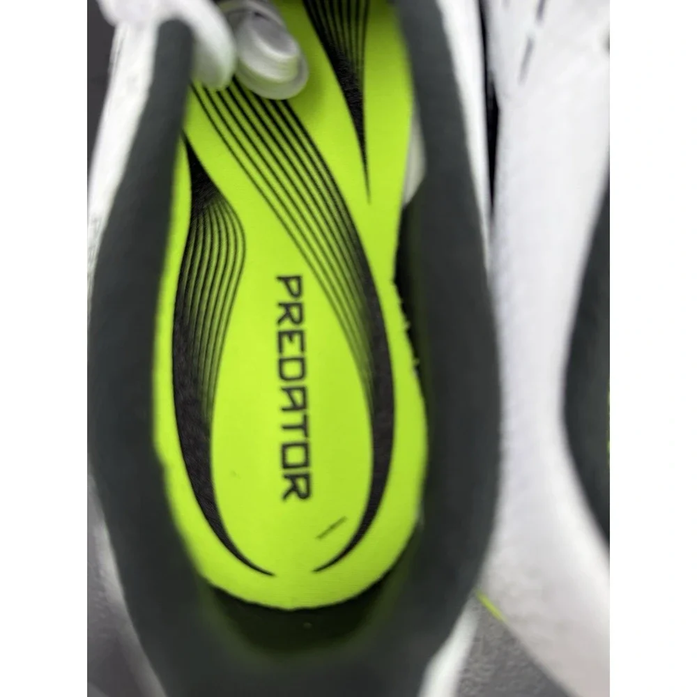 adidas Predator League FT FG Junior Size 5.5 Lucid Lemon Soccer Cleats JP9916